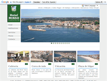Tablet Screenshot of hotelminso.com